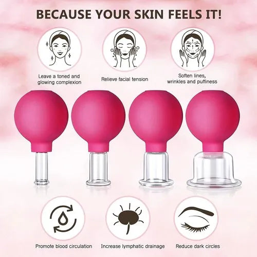 Facial cupping set