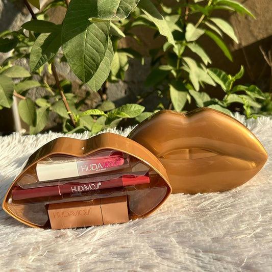 Lipstick Box with Makeup