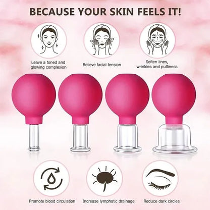 Facial cupping set